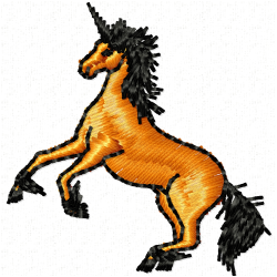 Horses Embroidery Design 10